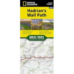Hadrian's Wall Path Map: Trails Illustrated