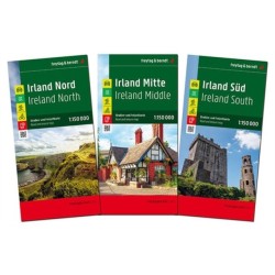 Ireland Road Map - 3 Map Set: 1:150,000 scale
