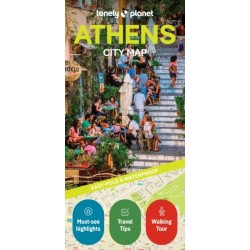 Lonely Planet Athens City Map