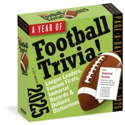 Year of Football Trivia! Page-A-Day® Calendar 2025: League Leaders, Famous Firsts, Immortal Records & Dubious Distinctions