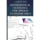 Mathematical Statistics for Applied Econometrics