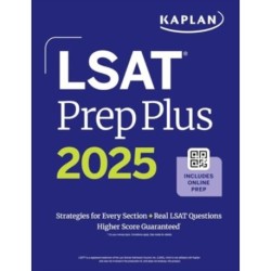 LSAT Premium Prep (2025) Kaplan Test Prep: Master the Digital LSAT with Exclusive 99th-Percentile Instructor Videos, Data-Driven Strategies, and Official Practice