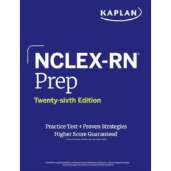 NCLEX-RN Prep, Twenty-sixth Edition (2025): Includes 1 Full Length Practice Test + Proven Strategies