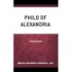 Philo of Alexandria: A Sourcebook