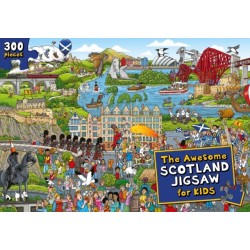 The Awesome Scotland Jigsaw for Kids: 300 piece puzzle