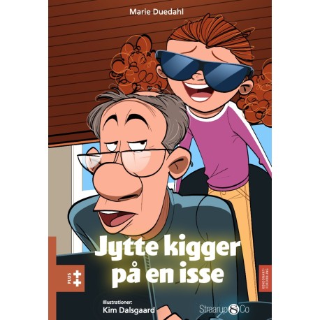 Jytte kigger på en isse