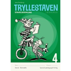 Tryllestaven Læsekursus 4. Stavelsesdeling, 5 stk.