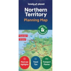 Lonely Planet Planning Map: Northern Territory