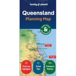 Lonely Planet Planning Map: Queensland