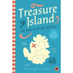 Treasure Island: The Read-With-Me Edition: The Unabridged Story in 20-Minute Reading Sections with Comprehension Questions, Discussion Prompts, Definitions, and More!