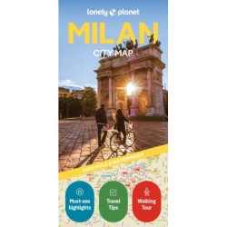 Milan City Map, Lonely Planet