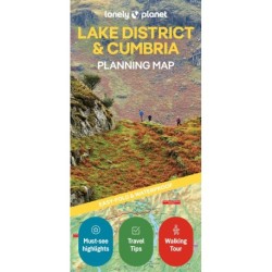 Lonely Planet Planning Map: Lake District & Cumbria, Lonely Planet