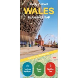 Lonely Planet Planning Map: Wales, Lonely Planet