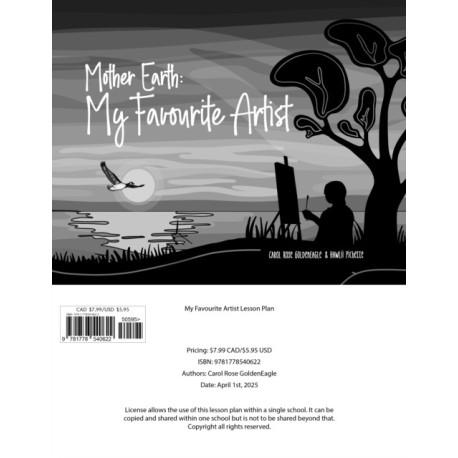 My Favourite Artist Teacher Lesson Plan