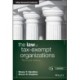 The Law of Tax-Exempt Organizations