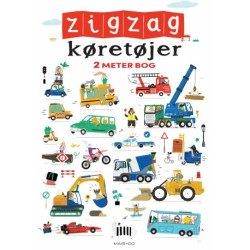 Zigzag Køretøjer: - en 2 meter lang bog