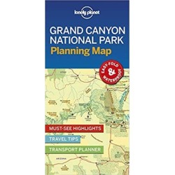 Lonely Planet Planning Map: Grand Canyon National Park
