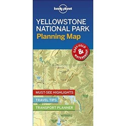 Lonely Planet Planning Map: Yellowstone National Park