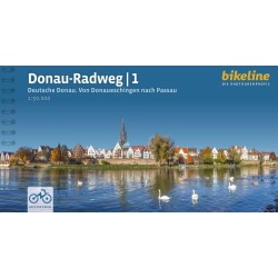 Donau-Radweg 1: Deutsche Donau. Von Donaueschingen nach Passau