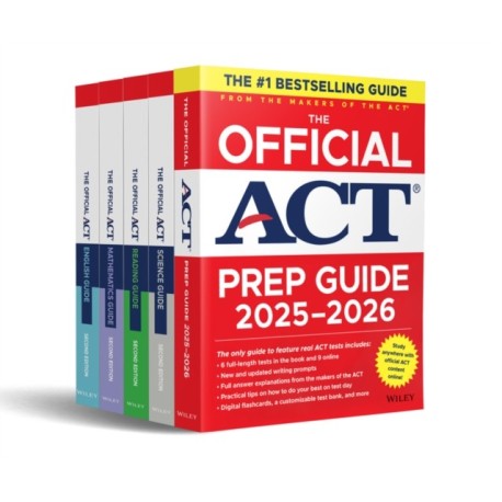 The Official ACT Prep & Subject Guides 2025-2026 Complete Set