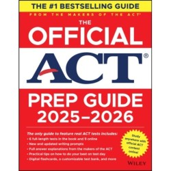 The Official ACT Prep Guide 2025 - 2026: Book + Online Course