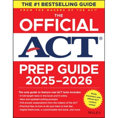 The Official ACT Prep Guide 2025 - 2026: Book + Online Course