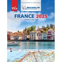 France 2025 - Atlas paperback