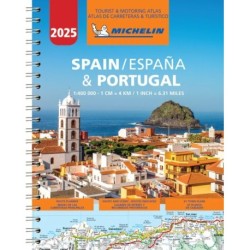 Michelin Tourist & Motoring Atlas Spain & Portugal 2025