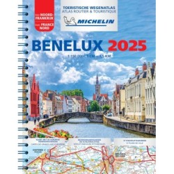 Michelin Tourist & Motoring Atlas Benelux & North of France 2025