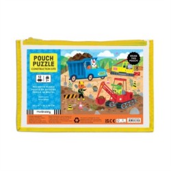Construction Site 12 Piece Pouch Puzzle
