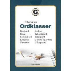 10 hæfter om ordklasser