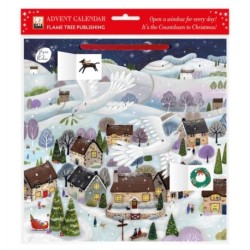 Bex Parkin: Doves Advent Calendar (with stickers)