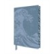 Katsushika Hokusai: The Great Wave 2026 Artisan Art Vegan Leather Diary Planner - Page to View with Notes