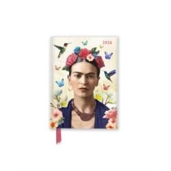 Frida Kahlo: Life of an Icon 2026 Luxury Pocket Diary Planner - Week to View