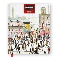 L.S. Lowry 2026 Desk Diary Planner - Week to View, Illustrated throughout