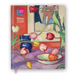 National Galleries Scotland 2026 Desk Diary Planner - Week to View, Illustrated throughout