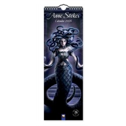 Anne Stokes Slim Calendar 2026 (Art Calendar)