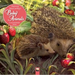 Patricia MacCarthy's Baby Animals Wall Calendar 2026 (Art Calendar)