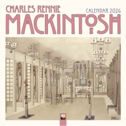 Charles Rennie Mackintosh Wall Calendar 2026 (Art Calendar)