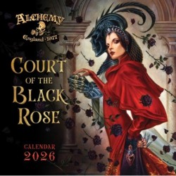 Alchemy: Court of the Black Rose Wall Calendar 2026 (Art Calendar)