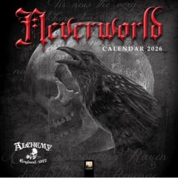 Alchemy: Neverworld Wall Calendar 2026 (Art Calendar)