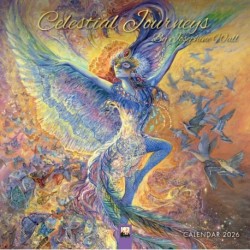 Celestial Journeys by Josephine Wall Wall Calendar 2026 (Art Calendar)