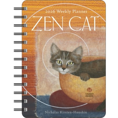 Zen Cat 2026 Weekly Planner Calendar