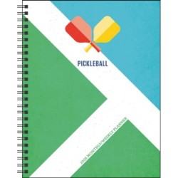 Pickleball 12-Month 2026 Weekly/Monthly Planner Calendar