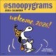 Peanuts®: @Snoopygrams 2026 Mini Wall Calendar