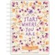 Meera Lee Patel 2026 Weekly Planner Calendar: Start Where You Are
