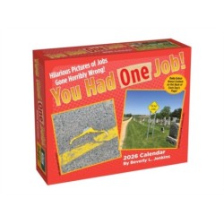You Had One Job 2026 Day-to-Day Calendar