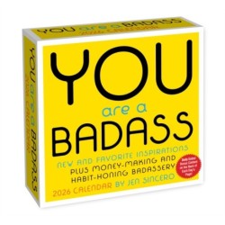You Are a Badass 2026 Day-to-Day Calendar