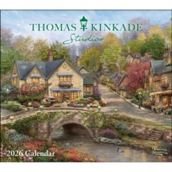 Thomas Kinkade Studios 2026 Deluxe Wall Calendar