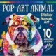 Pop-Art Animal Sticker Mosaic Art: 10 Amazing Designs